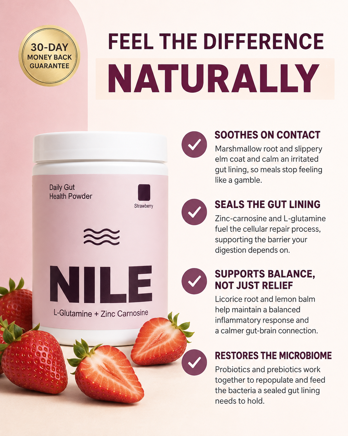 Nile™ Daily Gut Health Powder